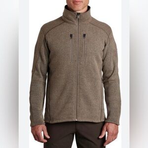 This is a KÜHL Men's Interceptr Full Zip fleece jacket in a size L